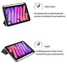 Load image into Gallery viewer, Mutural Transformers Series Horizontal Flip Tablet Leather Case with Holder &amp; Sleep / Wake-up Function, For iPad mini 6 / mini 2024