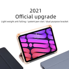 Load image into Gallery viewer, Mutural Pinyue Series Horizontal Flip Tablet Leather Case with Holder &amp; Pen Slot &amp; Sleep / Wake-up Function, For iPad mini 6 / mini 2024