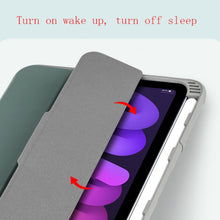 Load image into Gallery viewer, Mutural Horizontal Flip Tablet Leather Case with Holder &amp; Pen Slot, For iPad mini 6 / mini 2024