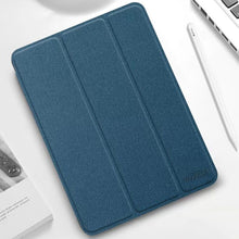 Load image into Gallery viewer, Mutural YASHI Series Cloth Pattern Texture Horizontal Flip Tablet Leather Case, For iPad mini 6 / mini 2024, For iPad mini 6
