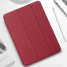 Load image into Gallery viewer, Mutural YASHI Series Cloth Pattern Texture Horizontal Flip Tablet Leather Case, For iPad mini 6 / mini 2024, For iPad mini 6