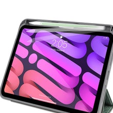 Load image into Gallery viewer, Mutural YASHI Series Cloth Pattern Texture Horizontal Flip Tablet Leather Case, For iPad mini 6 / mini 2024, For iPad mini 6