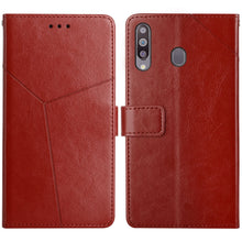Load image into Gallery viewer, Y Stitching Horizontal Flip Leather Case with Holder &amp; Card Slots &amp; Wallet &amp; Photo Frame, For Samsung Galaxy A20s, For Samsung Galaxy A21, For Samsung Galaxy A21s EU Version, For Samsung Galaxy A22 4G, For Samsung Galaxy A22 5G, For Samsung Galaxy A32 ...