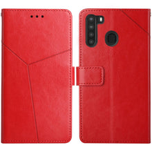 Load image into Gallery viewer, Y Stitching Horizontal Flip Leather Case with Holder &amp; Card Slots &amp; Wallet &amp; Photo Frame, For Samsung Galaxy A20s, For Samsung Galaxy A21, For Samsung Galaxy A21s EU Version, For Samsung Galaxy A22 4G, For Samsung Galaxy A22 5G, For Samsung Galaxy A32 ...