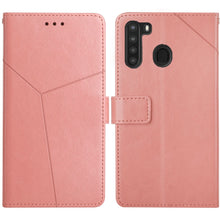 Load image into Gallery viewer, Y Stitching Horizontal Flip Leather Case with Holder &amp; Card Slots &amp; Wallet &amp; Photo Frame, For Samsung Galaxy A20s, For Samsung Galaxy A21, For Samsung Galaxy A21s EU Version, For Samsung Galaxy A22 4G, For Samsung Galaxy A22 5G, For Samsung Galaxy A32 ...