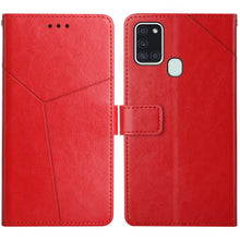 Load image into Gallery viewer, Y Stitching Horizontal Flip Leather Case with Holder &amp; Card Slots &amp; Wallet &amp; Photo Frame, For Samsung Galaxy A20s, For Samsung Galaxy A21, For Samsung Galaxy A21s EU Version, For Samsung Galaxy A22 4G, For Samsung Galaxy A22 5G, For Samsung Galaxy A32 ...