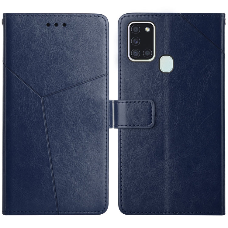 Y Stitching Horizontal Flip Leather Case with Holder & Card Slots & Wallet & Photo Frame, For Samsung Galaxy A20s, For Samsung Galaxy A21, For Samsung Galaxy A21s EU Version, For Samsung Galaxy A22 4G, For Samsung Galaxy A22 5G, For Samsung Galaxy A32 ...