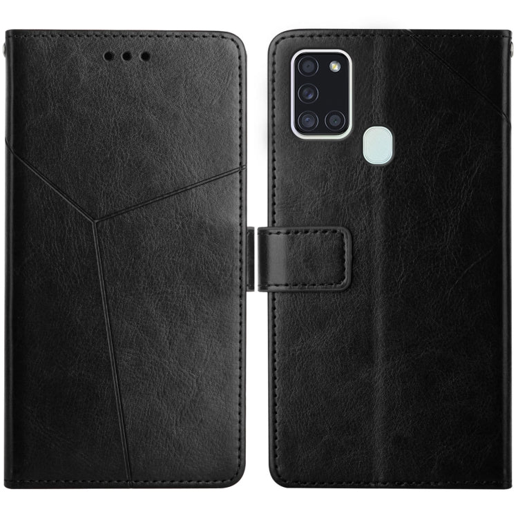 Y Stitching Horizontal Flip Leather Case with Holder & Card Slots & Wallet & Photo Frame, For Samsung Galaxy A20s, For Samsung Galaxy A21, For Samsung Galaxy A21s EU Version, For Samsung Galaxy A22 4G, For Samsung Galaxy A22 5G, For Samsung Galaxy A32 ...