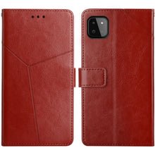 Load image into Gallery viewer, Y Stitching Horizontal Flip Leather Case with Holder &amp; Card Slots &amp; Wallet &amp; Photo Frame, For Samsung Galaxy A20s, For Samsung Galaxy A21, For Samsung Galaxy A21s EU Version, For Samsung Galaxy A22 4G, For Samsung Galaxy A22 5G, For Samsung Galaxy A32 ...