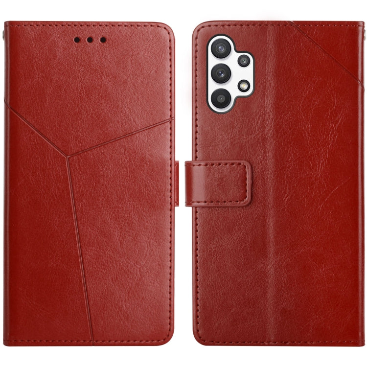 Y Stitching Horizontal Flip Leather Case with Holder & Card Slots & Wallet & Photo Frame, For Samsung Galaxy A20s, For Samsung Galaxy A21, For Samsung Galaxy A21s EU Version, For Samsung Galaxy A22 4G, For Samsung Galaxy A22 5G, For Samsung Galaxy A32 ...