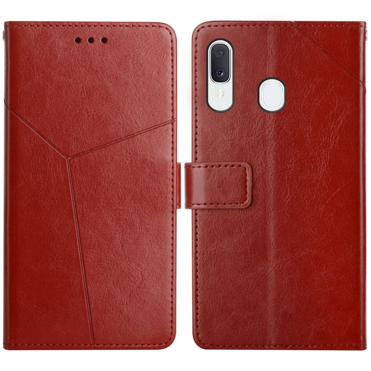 Y Stitching Horizontal Flip Leather Case with Holder & Card Slots & Wallet & Photo Frame, For Samsung Galaxy A20s, For Samsung Galaxy A21, For Samsung Galaxy A21s EU Version, For Samsung Galaxy A22 4G, For Samsung Galaxy A22 5G, For Samsung Galaxy A32 ...