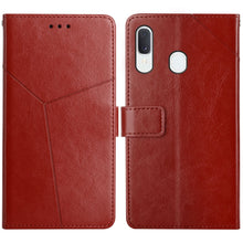 Load image into Gallery viewer, Y Stitching Horizontal Flip Leather Case with Holder &amp; Card Slots &amp; Wallet &amp; Photo Frame, For Samsung Galaxy A20s, For Samsung Galaxy A21, For Samsung Galaxy A21s EU Version, For Samsung Galaxy A22 4G, For Samsung Galaxy A22 5G, For Samsung Galaxy A32 ...