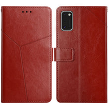 Load image into Gallery viewer, Y Stitching Horizontal Flip Leather Case with Holder &amp; Card Slots &amp; Wallet &amp; Photo Frame, For Samsung Galaxy A20s, For Samsung Galaxy A21, For Samsung Galaxy A21s EU Version, For Samsung Galaxy A22 4G, For Samsung Galaxy A22 5G, For Samsung Galaxy A32 ...
