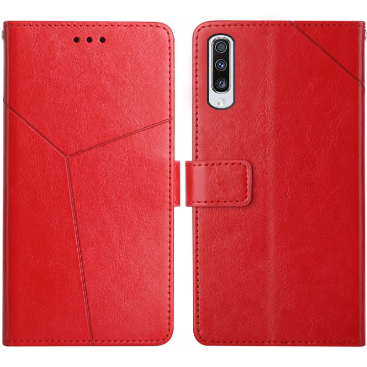 Y Stitching Horizontal Flip Leather Case with Holder & Card Slots & Wallet & Photo Frame, For Samsung Galaxy A42, For Samsung Galaxy A50, For Samsung Galaxy A51 5G, For Samsung Galaxy A51 / M40s, For Samsung Galaxy A70, For Samsung Galaxy A70e         ...