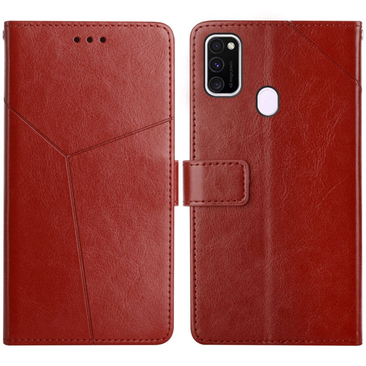 Y Stitching Horizontal Flip Leather Case with Holder & Card Slots & Wallet & Photo Frame, For Samsung Galaxy A82 5G, For Samsung Galaxy A91, For Samsung Galaxy F52, For Samsung Galaxy M10 / A10, For Samsung Galaxy M12 / F12, For Samsung Galaxy M21 / M3...