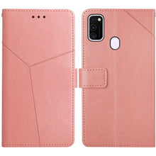 Load image into Gallery viewer, Y Stitching Horizontal Flip Leather Case with Holder &amp; Card Slots &amp; Wallet &amp; Photo Frame, For Samsung Galaxy A82 5G, For Samsung Galaxy A91, For Samsung Galaxy F52, For Samsung Galaxy M10 / A10, For Samsung Galaxy M12 / F12, For Samsung Galaxy M21 / M3...
