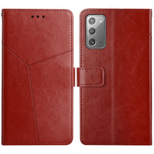 Load image into Gallery viewer, Y Stitching Horizontal Flip Leather Case with Holder &amp; Card Slots &amp; Wallet &amp; Photo Frame, For Samsung Galaxy Note10, For Samsung Galaxy Note20, For Samsung Galaxy Note20 Ultra, For Samsung Galaxy Note10+, For Samsung Galaxy S9, For Samsung Galaxy S9+  ...