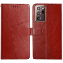 Load image into Gallery viewer, Y Stitching Horizontal Flip Leather Case with Holder &amp; Card Slots &amp; Wallet &amp; Photo Frame, For Samsung Galaxy Note10, For Samsung Galaxy Note20, For Samsung Galaxy Note20 Ultra, For Samsung Galaxy Note10+, For Samsung Galaxy S9, For Samsung Galaxy S9+  ...