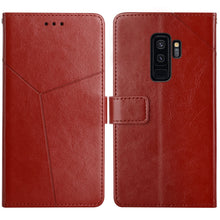 Load image into Gallery viewer, Y Stitching Horizontal Flip Leather Case with Holder &amp; Card Slots &amp; Wallet &amp; Photo Frame, For Samsung Galaxy Note10, For Samsung Galaxy Note20, For Samsung Galaxy Note20 Ultra, For Samsung Galaxy Note10+, For Samsung Galaxy S9, For Samsung Galaxy S9+  ...