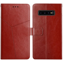 Load image into Gallery viewer, Y Stitching Horizontal Flip Leather Case with Holder &amp; Card Slots &amp; Wallet &amp; Photo Frame, For Samsung Galaxy Note10, For Samsung Galaxy Note20, For Samsung Galaxy Note20 Ultra, For Samsung Galaxy Note10+, For Samsung Galaxy S9, For Samsung Galaxy S9+  ...
