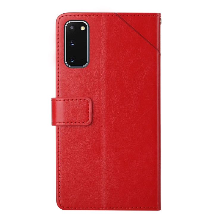 Y Stitching Horizontal Flip Leather Case with Holder & Card Slots & Wallet & Photo Frame, For Samsung Galaxy S20, For Samsung Galaxy S20+, For Samsung Galaxy S20 Ultra, For Samsung Galaxy S20 FE, For Samsung Galaxy S21 5G, For Samsung Galaxy S21 FE 5G ...