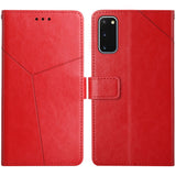 Y Stitching Horizontal Flip Leather Case with Holder & Card Slots & Wallet & Photo Frame, For Samsung Galaxy S20, For Samsung Galaxy S20+, For Samsung Galaxy S20 Ultra, For Samsung Galaxy S20 FE, For Samsung Galaxy S21 5G, For Samsung Galaxy S21 FE 5G ...