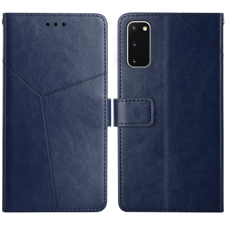 Y Stitching Horizontal Flip Leather Case with Holder & Card Slots & Wallet & Photo Frame, For Samsung Galaxy S20, For Samsung Galaxy S20+, For Samsung Galaxy S20 Ultra, For Samsung Galaxy S20 FE, For Samsung Galaxy S21 5G, For Samsung Galaxy S21 FE 5G ...