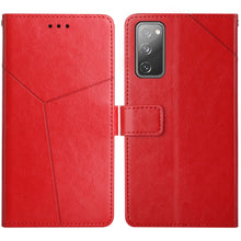 Load image into Gallery viewer, Y Stitching Horizontal Flip Leather Case with Holder &amp; Card Slots &amp; Wallet &amp; Photo Frame, For Samsung Galaxy S20, For Samsung Galaxy S20+, For Samsung Galaxy S20 Ultra, For Samsung Galaxy S20 FE, For Samsung Galaxy S21 5G, For Samsung Galaxy S21 FE 5G ...
