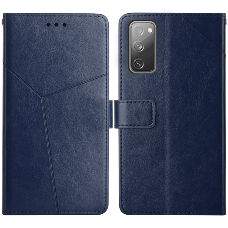 Y Stitching Horizontal Flip Leather Case with Holder & Card Slots & Wallet & Photo Frame, For Samsung Galaxy S20, For Samsung Galaxy S20+, For Samsung Galaxy S20 Ultra, For Samsung Galaxy S20 FE, For Samsung Galaxy S21 5G, For Samsung Galaxy S21 FE 5G ...