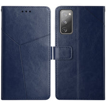 Load image into Gallery viewer, Y Stitching Horizontal Flip Leather Case with Holder &amp; Card Slots &amp; Wallet &amp; Photo Frame, For Samsung Galaxy S20, For Samsung Galaxy S20+, For Samsung Galaxy S20 Ultra, For Samsung Galaxy S20 FE, For Samsung Galaxy S21 5G, For Samsung Galaxy S21 FE 5G ...