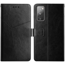 Load image into Gallery viewer, Y Stitching Horizontal Flip Leather Case with Holder &amp; Card Slots &amp; Wallet &amp; Photo Frame, For Samsung Galaxy S20, For Samsung Galaxy S20+, For Samsung Galaxy S20 Ultra, For Samsung Galaxy S20 FE, For Samsung Galaxy S21 5G, For Samsung Galaxy S21 FE 5G ...