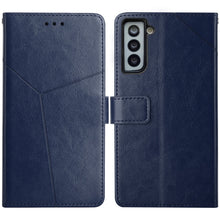 Load image into Gallery viewer, Y Stitching Horizontal Flip Leather Case with Holder &amp; Card Slots &amp; Wallet &amp; Photo Frame, For Samsung Galaxy S20, For Samsung Galaxy S20+, For Samsung Galaxy S20 Ultra, For Samsung Galaxy S20 FE, For Samsung Galaxy S21 5G, For Samsung Galaxy S21 FE 5G ...