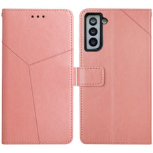 Load image into Gallery viewer, Y Stitching Horizontal Flip Leather Case with Holder &amp; Card Slots &amp; Wallet &amp; Photo Frame, For Samsung Galaxy S20, For Samsung Galaxy S20+, For Samsung Galaxy S20 Ultra, For Samsung Galaxy S20 FE, For Samsung Galaxy S21 5G, For Samsung Galaxy S21 FE 5G ...