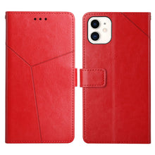 Load image into Gallery viewer, Y Stitching Horizontal Flip Leather Phone Case with Holder &amp; Card Slots &amp; Wallet &amp; Photo Frame, For iPhone 8 Plus / 7 Plus, For iPhone 11, For iPhone 11 Pro, For iPhone 11 Pro Max, For iPhone 12 mini, For iPhone 12 Pro Max, For iPhone 12 / 12 Pro      ...