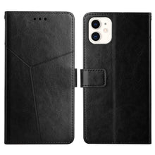 Load image into Gallery viewer, Y Stitching Horizontal Flip Leather Phone Case with Holder &amp; Card Slots &amp; Wallet &amp; Photo Frame, For iPhone 8 Plus / 7 Plus, For iPhone 11, For iPhone 11 Pro, For iPhone 11 Pro Max, For iPhone 12 mini, For iPhone 12 Pro Max, For iPhone 12 / 12 Pro      ...