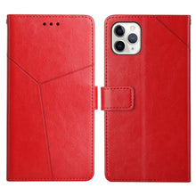 Load image into Gallery viewer, Y Stitching Horizontal Flip Leather Phone Case with Holder &amp; Card Slots &amp; Wallet &amp; Photo Frame, For iPhone 8 Plus / 7 Plus, For iPhone 11, For iPhone 11 Pro, For iPhone 11 Pro Max, For iPhone 12 mini, For iPhone 12 Pro Max, For iPhone 12 / 12 Pro      ...