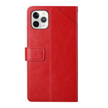 Load image into Gallery viewer, Y Stitching Horizontal Flip Leather Phone Case with Holder &amp; Card Slots &amp; Wallet &amp; Photo Frame, For iPhone 13 Pro, For iPhone 13 Pro Max, For iPhone SE 2022 / SE 2020 / 8 / 7, For iPhone XS / X, For iPhone XR, For iPhone XS Max