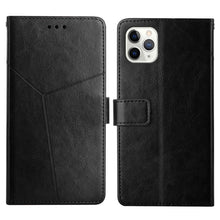 Load image into Gallery viewer, Y Stitching Horizontal Flip Leather Phone Case with Holder &amp; Card Slots &amp; Wallet &amp; Photo Frame, For iPhone 13 Pro, For iPhone 13 Pro Max, For iPhone SE 2022 / SE 2020 / 8 / 7, For iPhone XS / X, For iPhone XR, For iPhone XS Max