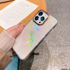 Colorful Laser Electroplating Shockproof Phone Case, For iPhone 13, For iPhone 13 Pro, For iPhone 13 Pro Max, For iPhone 12 / 12 Pro, For iPhone 12 Pro Max, For iPhone 11, For iPhone 11 Pro, For iPhone 11 Pro Max