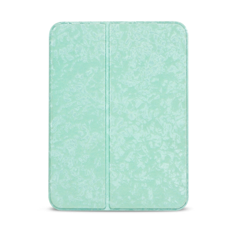Shell Texture Dual-Fold Smart Leather Tablet Case, For iPad mini 6 / mini 2024