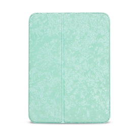 Shell Texture Dual-Fold Smart Leather Tablet Case, For iPad mini 6 / mini 2024