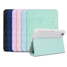 Load image into Gallery viewer, Shell Texture Dual-Fold Smart Leather Tablet Case, For iPad mini 6 / mini 2024