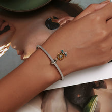Load image into Gallery viewer, S925 Sterling Silver Sunflower Pendant DIY Bracelet Necklace Accessories, Sunflower