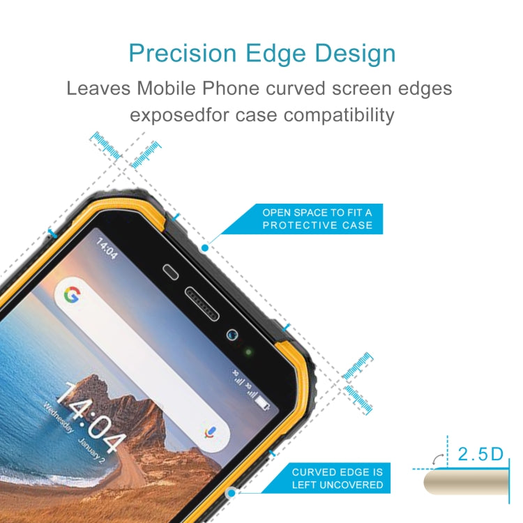 10 PCS 0.26mm 9H 2.5D Tempered Glass Film, For Ulefone Armor X6 (10 PCS), For Ulefone Power Armor 14 (10 PCS), For Blackview Oscal C20 Pro (10 PCS), For Umidigi A11s (10 PCS)
