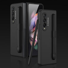 Load image into Gallery viewer, GKK Ultra-thin Full Coverage Phone Flip Case with Pen Slot, For Samsung Galaxy Z Fold3 5G
