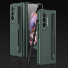 Load image into Gallery viewer, GKK Ultra-thin Full Coverage Phone Flip Case with Pen Slot, For Samsung Galaxy Z Fold3 5G