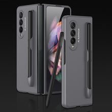 Load image into Gallery viewer, GKK Ultra-thin Full Coverage Phone Flip Case with Pen Slot, For Samsung Galaxy Z Fold3 5G