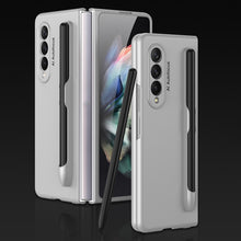 Load image into Gallery viewer, GKK Ultra-thin Full Coverage Phone Flip Case with Pen Slot, For Samsung Galaxy Z Fold3 5G