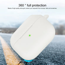 Load image into Gallery viewer, Thicken Silicone Round Bottom Earphone Protective Case with Hook For AirPods 3