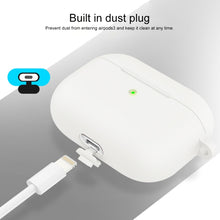 Load image into Gallery viewer, Thicken Silicone Round Bottom Earphone Protective Case with Hook For AirPods 3